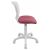Кресло компьютерное Бюрократ CH-W296NX цвет белый/розовый