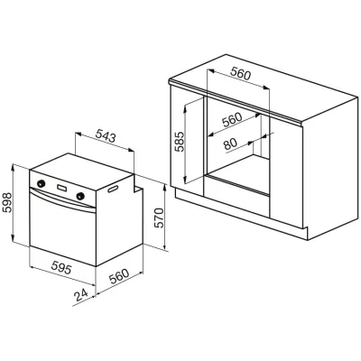 Газовый духовой шкаф korting ogg 541 cfx