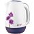 Электрический чайник Vitek VT-7061 цвет белый/фиолетовый