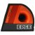 Автомобильный сабвуфер Edge EDB12A-E2 Active цвет черный/оранжевый