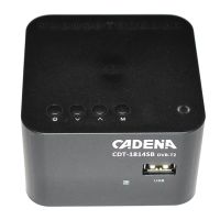 Ресивер DVB-T2 Cadena CDT-1814SB