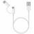 USB кабель Xiaomi Mi 2-in-1 USB Cable Micro-USB to Type-C  (30cm)
