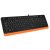 Клавиатура A4tech Fstyler FK10 цвет черный/оранжевый