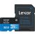 Карта памяти Lexar microSD 32GB  Сlass 10 + Адаптер (LSDMI32GBBEU633A)