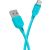 Кабель USB TFN microUSB PVC 1.0m цвет синий