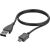 Кабель USB Hama 00178328 micro USB 0.6м цвет чёрный