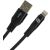 Кабель USB Digma USB A (m) Lightning (m) 3м цвет чёрный