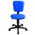 Кресло офисное Бюрократ CH-204NX цвет синий/белый