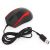 Мышь проводная A4tech N-400-2 USB цвет чёрный/красный