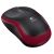 Мышь беспроводная Logitech Wireless Mouse M185 Black-Red USB
