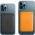 Чехол для телефона Apple iPhone Leather Wallet with MagSafe - California Poppy (MHLP3ZE/A) цвет оранжевый