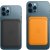 Чехол для телефона Apple iPhone Leather Wallet with MagSafe - Saddle Brown (MHLR3ZE/A) цвет коричневый