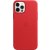 Чехол для телефона Apple iPhone 12 | 12 Pro Leather Case with MagSafe (MHKD3ZE/A) цвет красный