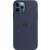 Чехол для телефона Apple iPhone 12 | 12 Pro Silicone Case with MagSafe - Deep Navy (MHL43ZE/A) цвет синий
