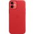Чехол для телефона Apple iPhone 12 mini Leather Case with MagSafe (MHK73ZE/A) цвет красный