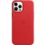 Чехол для телефона Apple iPhone 12 Pro Max Leather Case with MagSafe (MHKJ3ZE/A) цвет красная