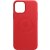 Чехол для телефона Apple iPhone 12 Pro Max Leather Case with MagSafe (MHKJ3ZE/A) цвет красная