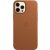 Чехол для телефона Apple iPhone 12 Pro Max Leather Case with MagSafe (MHKL3ZE/A) цвет коричневый
