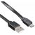 Кабель USB Buro micro USB B (m), USB A(m), 1м, черный [bhp microusb 1m flat]