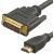 Видеокабель Lazso WH-141 HDMI (m)/DVI-D(m) 10м. черный (WH-141(10M))