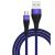 Кабель USB TFN TFN-CFZMICUSB1MBL цвет черно-синий