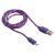 Кабель USB CROWN USB - microUSB CMCU-3042M [CM000002152] цвет фиолетовый