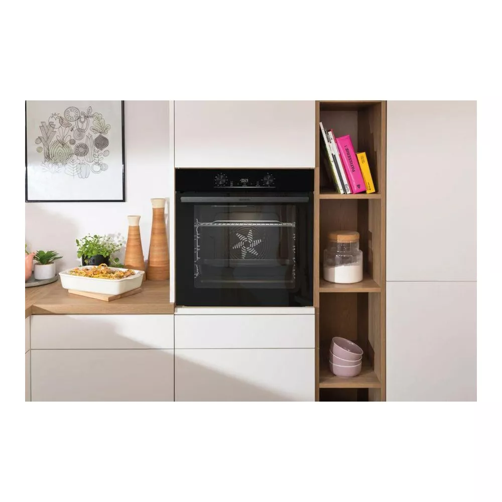 Встраиваемый электрический духовой шкаф gorenje bo6735e02bk black