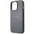 Чехол для телефона Guess PU LEATHER SAFFIANO WITH METAL LOGO HOT STAMP STRIPES для iPhone 13 ProMax (GUHCP13XPSASBGR) цвет серый