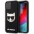 Чехол для телефона Lagerfeld choupette head 3d rubber case для iPhone 12/12Pro (KLHCP12MCH3DBK) цвет черный