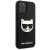 Чехол для телефона Lagerfeld choupette head 3d rubber case для iPhone 12/12Pro (KLHCP12MCH3DBK) цвет черный