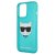 Чехол для телефона Lagerfeld TPU FLUO CASE CHOUPETTE'S HEAD для iPhone 13 Pro, синий (KLHCP13LCHTRB) цвет синий