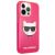 Чехол для телефона Lagerfeld TPU FLUO CASE CHOUPETTE'S HEAD для iPhone 13 ProMax (KLHCP13XCHTRP) цвет розовый