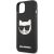 Чехол для телефона Lagerfeld 3D RUBBER CASE CHOUPETTE HEAD для iPhone 13 mini (KLHCP13SCH3DBK) цвет чёрный