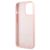 Чехол для телефона Guess LIQUID SILICONE BIG 4G GOLD LOGO PRINT для iPhone 13 ProMax (GUHCP13XLS4GWPI) цвет розовый