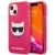Чехол для телефона Lagerfeld TPU FLUO CASE CHOUPETTE'S HEAD для iPhone 13 mini (KLHCP13SCHTRP) цвет розовый