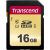 Карта памяти Transcend 16GB UHS-I U1 SD card (TS16GSDC500S)