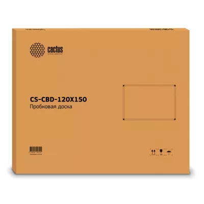 Доска пробковая Cactus CS-CBD-120X150