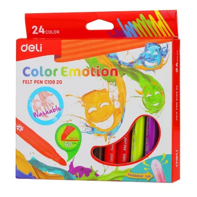 Фломастеры Deli EC10820 Color Emotion