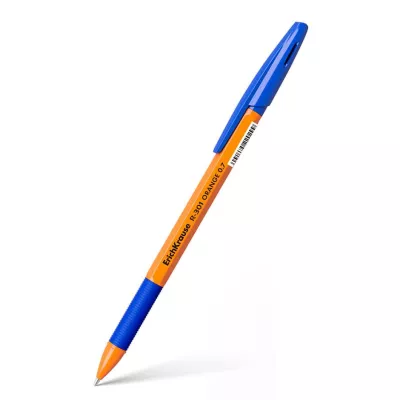Ручка шариковая Erich Krause R-301 Orange Stick&Grip (39531)