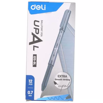 Ручка шариковая Deli Upal EQ15-BL