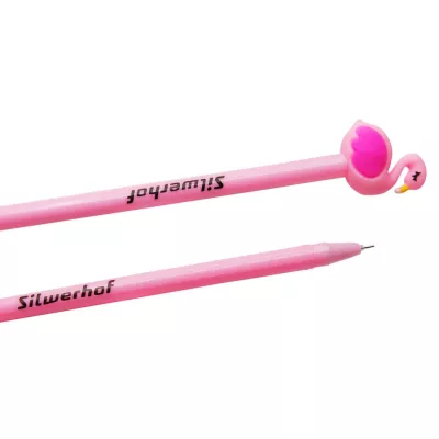 Ручка гелевая Silwerhof Flamingo (026165-01)