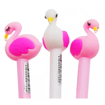 Ручка гелевая Silwerhof Flamingo (026165-01)