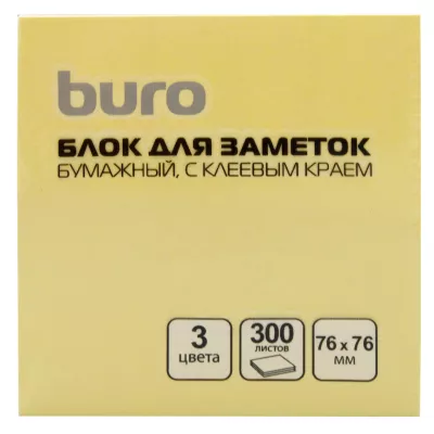 Блок самоклеящийся Buro 1518025