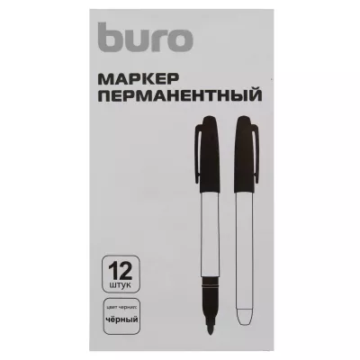 Маркер перманентный Buro 1487302