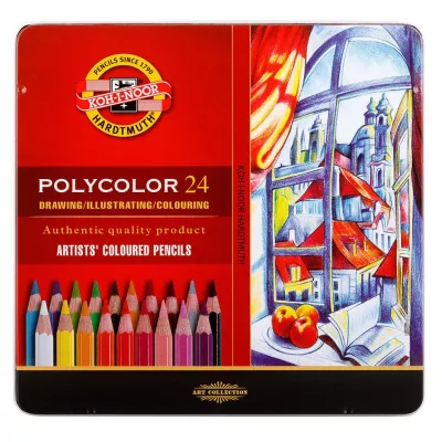 Карандаши цветные KOH-I-NOOR Polycolor 3824 3824024002PL