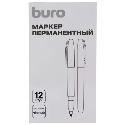 Маркер перманентный Buro Line 1489636