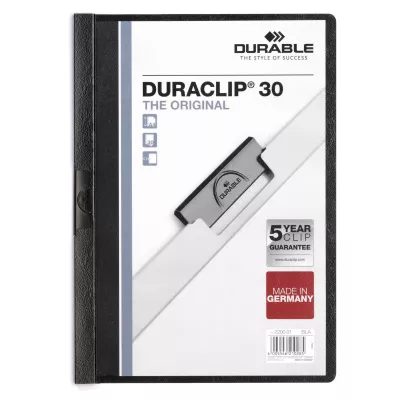 Папка с клипом DURABLE Duraclip 2200-01