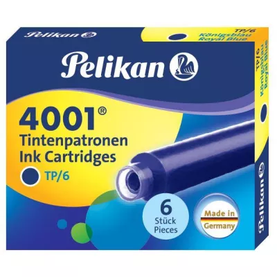 Чернила для перьевых ручек Pelikan INK 4001 TP/6 (PL301176)