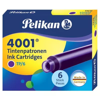 Чернила для перьевых ручек Pelikan INK 4001 TP/6 (PL301697)