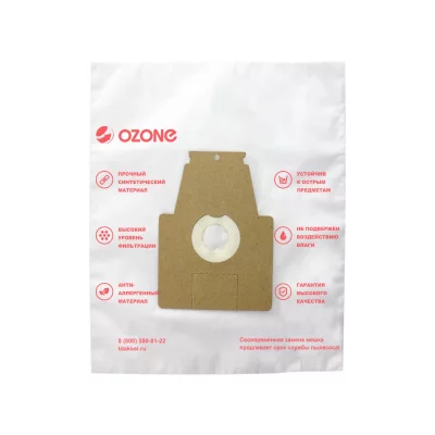 Мешок-пылесборник Ozone SE-06